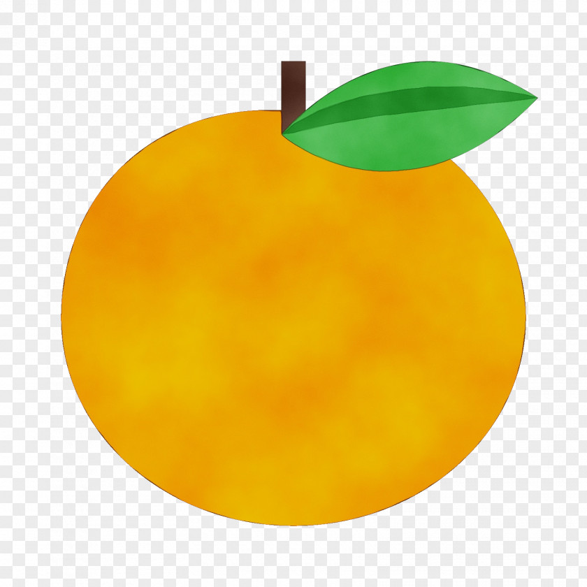 Seedless Fruit Tree Yellow Leaf Plant Apple PNG