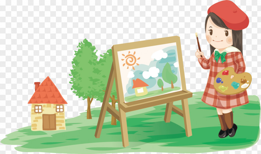 Sketchbook Painting Poster Image Drawing Cartoon PNG