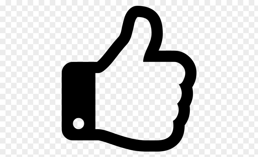 Thumbs Up Font Awesome Thumb Signal Clip Art PNG