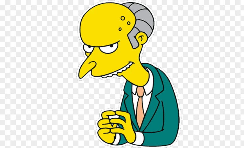 Bart Simpson Mr. Burns, A Post-Electric Play Waylon Smithers Homer PNG