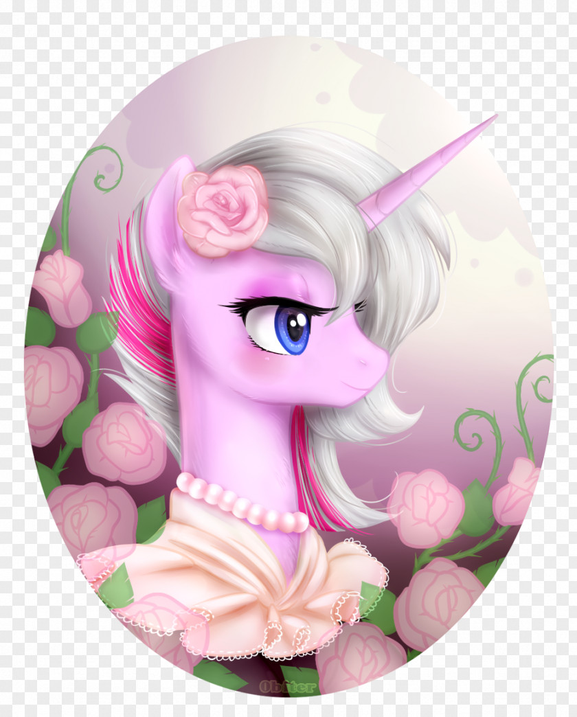 Unicor Pony Artist Unicorn Pearl Necklace PNG