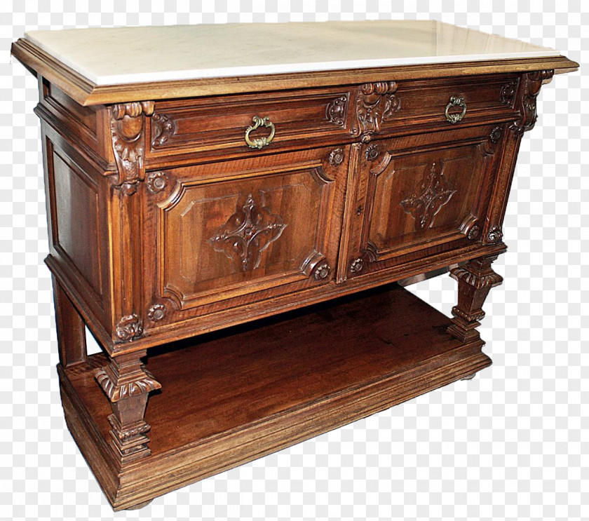 Antique Buffets & Sideboards Bedside Tables Chiffonier Drawer PNG