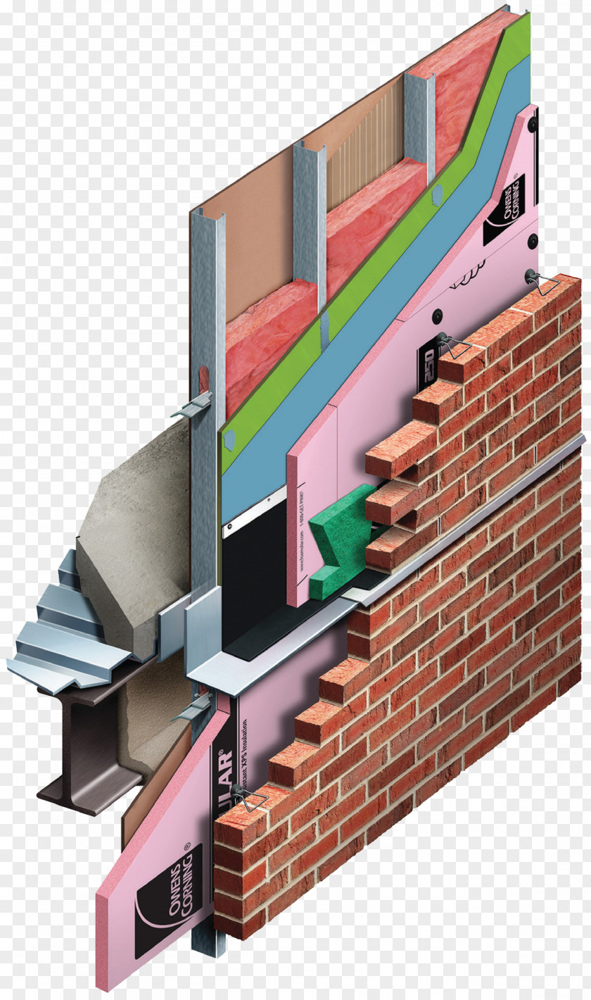 Brick Wall Stud Masonry External Insulation PNG