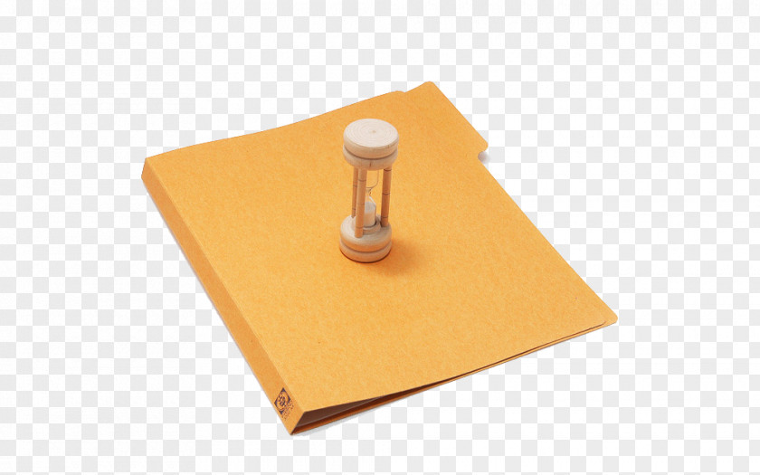 Folder And Hourglass Computer Engineering Information Technology Stationery PNG