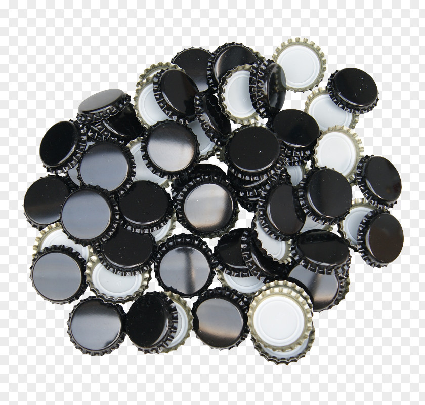 Beer Bottle Caps Jar PNG