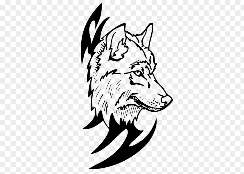 Carnivores Drawing Black Wolf Arctic Clip Art PNG
