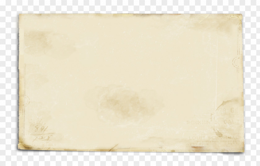 Pastal Paper Beige Rectangle PNG