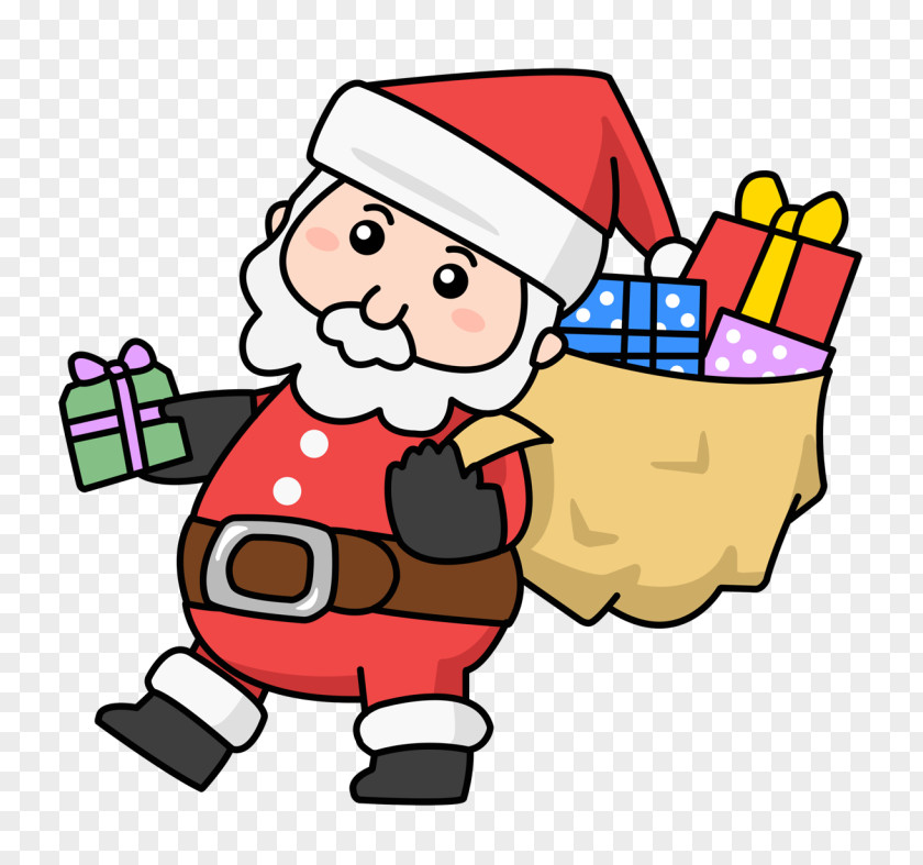 Santa Claus Cartoon Clip Art PNG