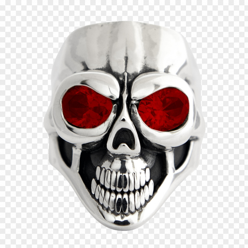 Skull Body Jewellery Silver PNG