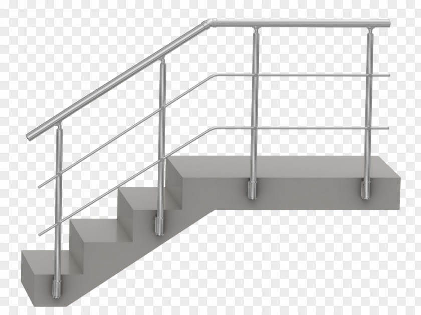 Stairs Handrail Aluminium Guard Rail Steel PNG