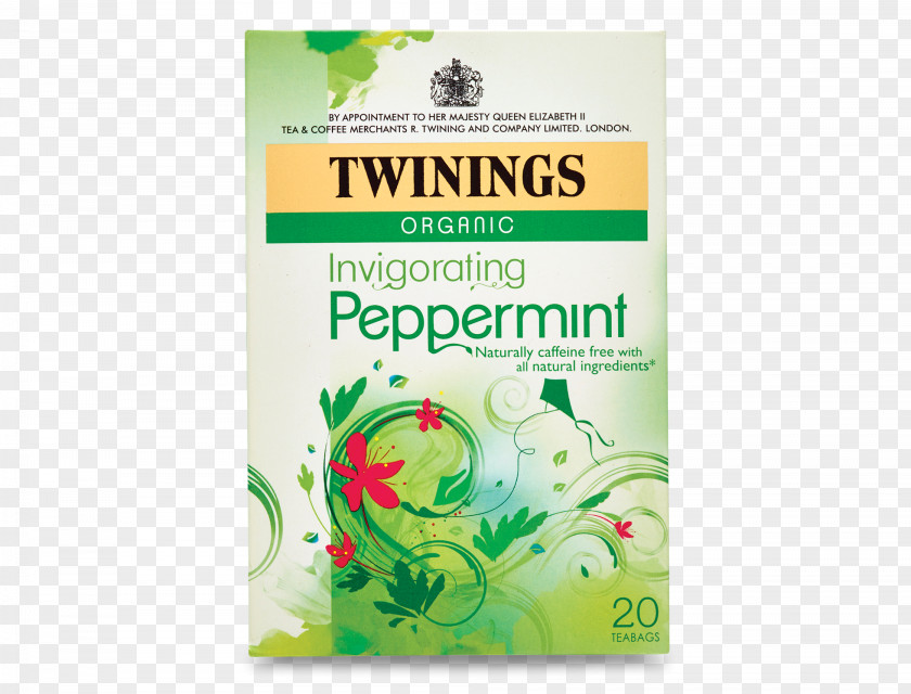 Tea Green Peppermint Earl Grey Bag PNG