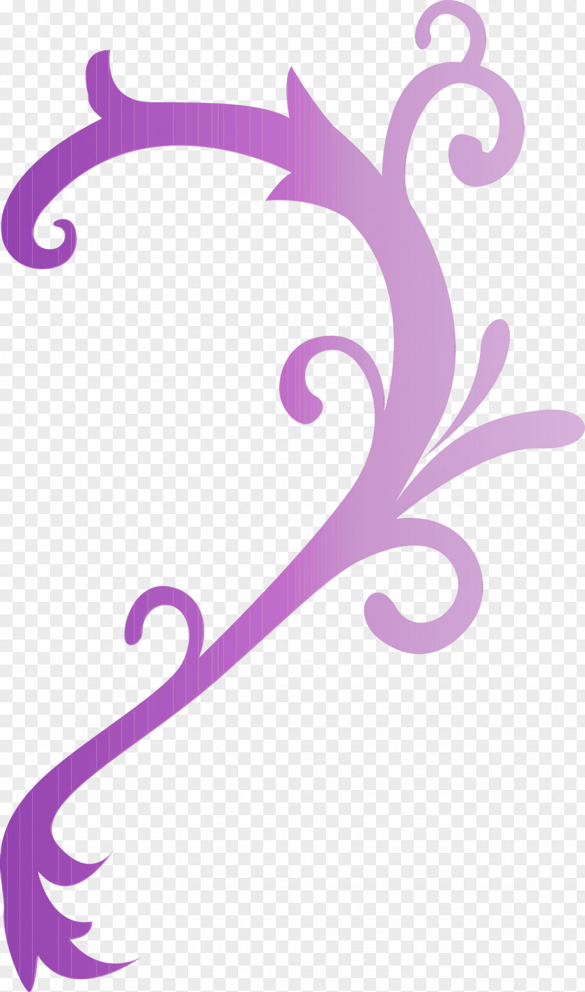 Violet Purple Lilac Ornament Pattern PNG