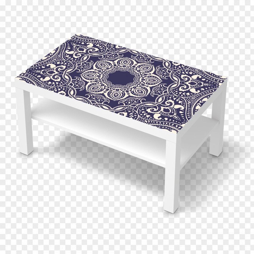 Blue Mandala Coffee Tables Furniture Foil IKEA PNG