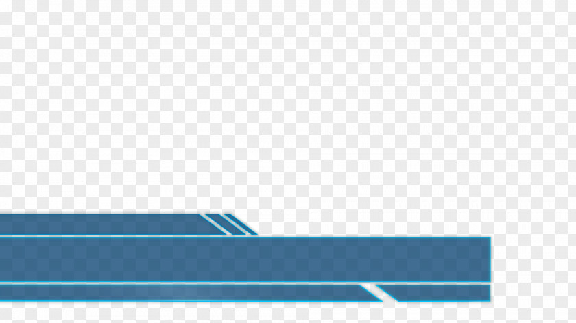 Blue Technology Rectangle PNG