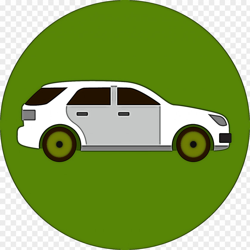 Compact Car Door Green Meter PNG
