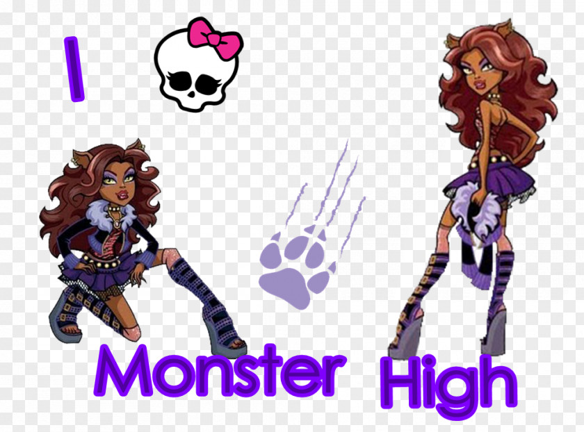 Doll Frankie Stein Monster High Clawdeen Wolf Basic PNG