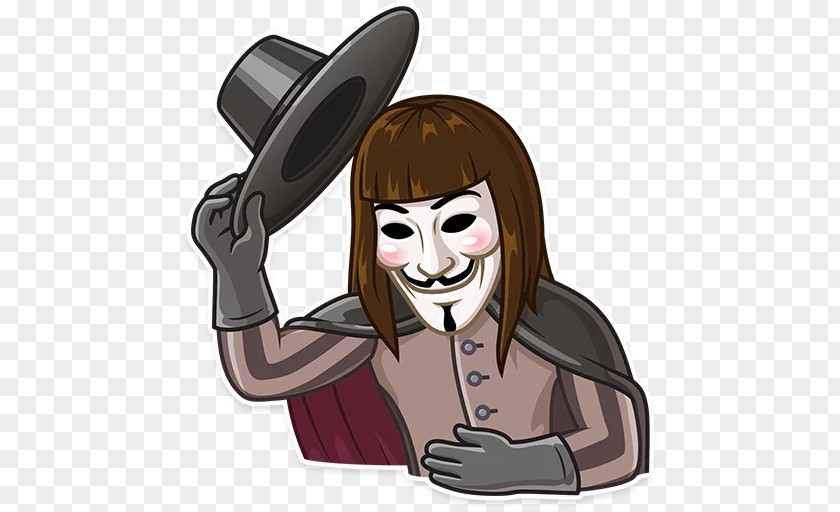 Guy Fawkes Sticker Telegram Holding Back The Years Text Image PNG