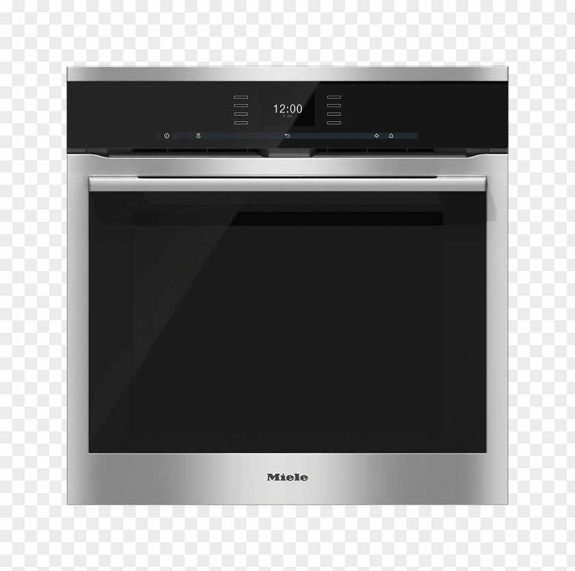 Oven Miele H 6160 BP Home Appliance Stainless Steel PNG
