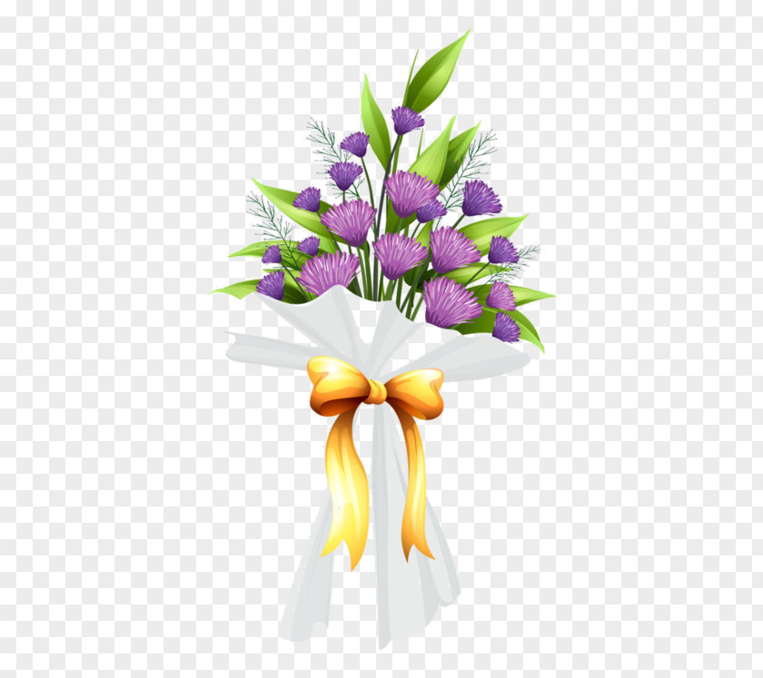 Purple Flowers Flower Bouquet Clip Art Floral Design PNG