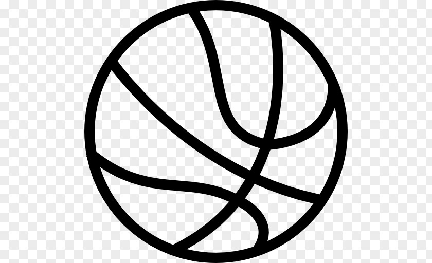 Basketball Outline Of Sport PNG