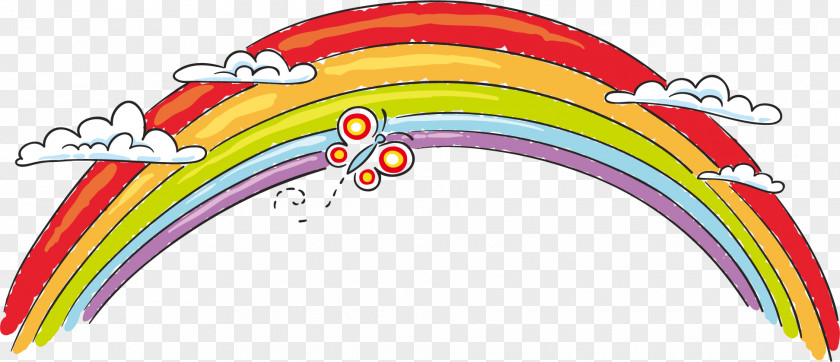 Cartoon Rainbow Child Stock Photography Royalty-free PNG