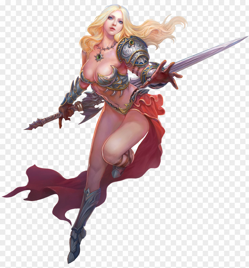 Cartoon Woman Swordsman Throne: Kingdom At War Light Massively Multiplayer Online Role-playing Game Darkness PNG