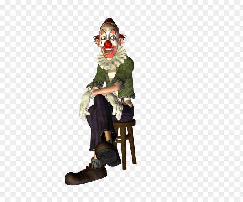 Dw Clown Costume Christmas Ornament Character PNG
