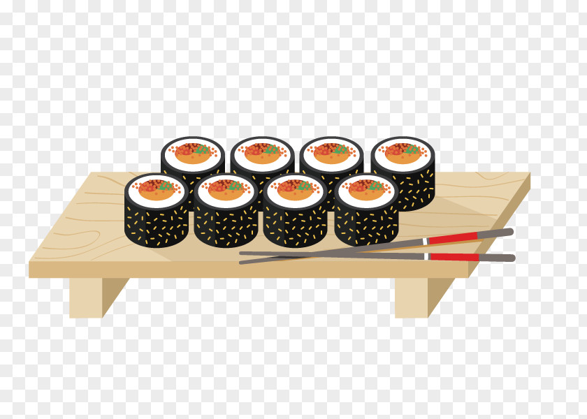 Sushi Japanese Cuisine Korean Bulgogi Gimbap PNG