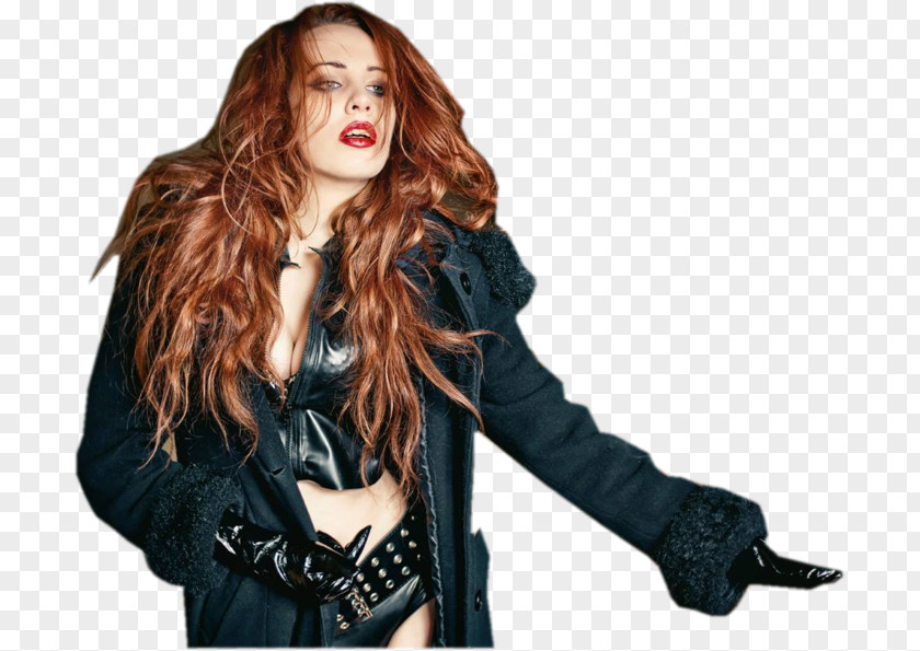 Hair Long Coloring Jacket Leather PNG