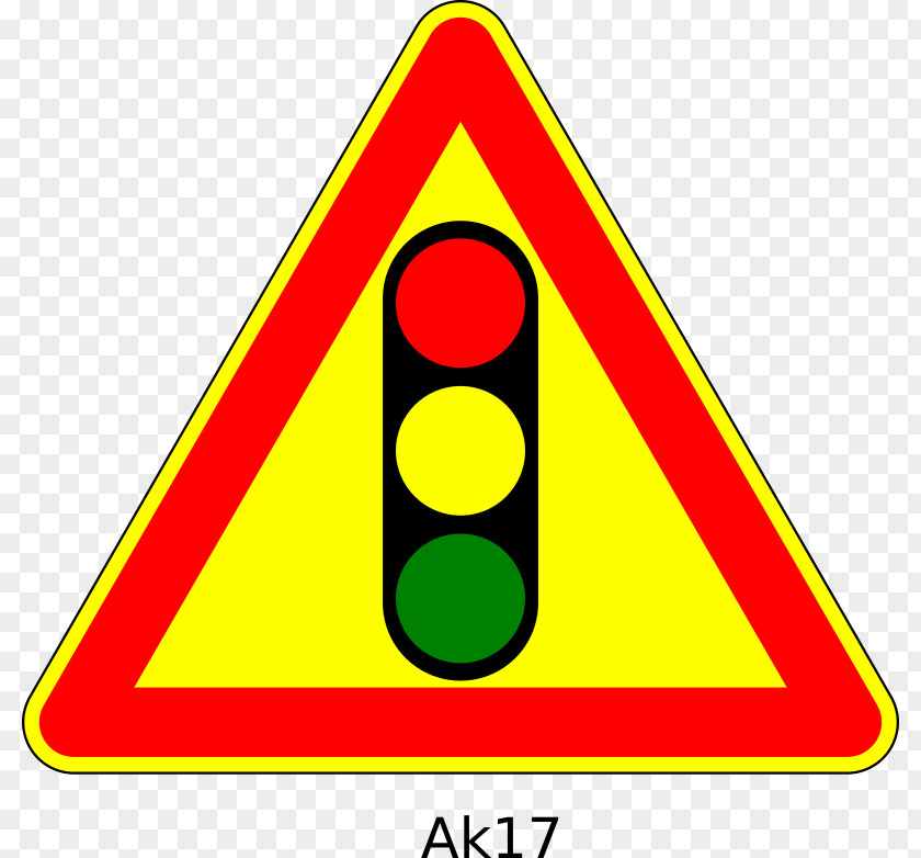 Road Warning Sign Traffic Light PNG