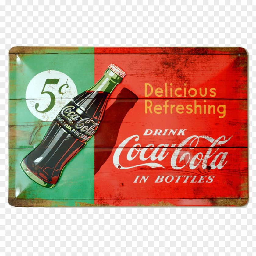 Coca Cola Coca-Cola Sign Fizzy Drinks Crown Lager PNG