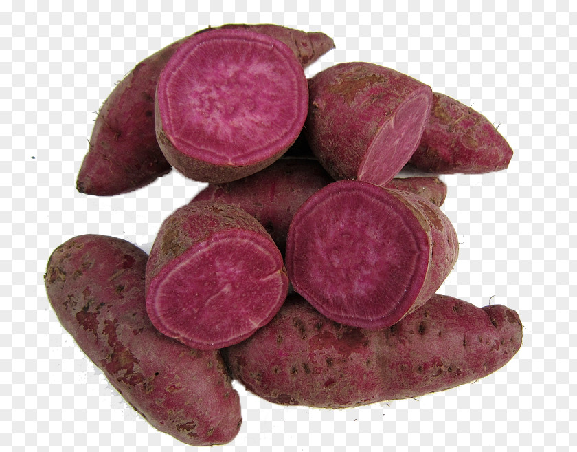 Cut Sweet Potato Dioscorea Alata Purple Yam PNG