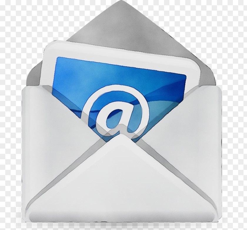 Electric Blue Logo Gmail PNG