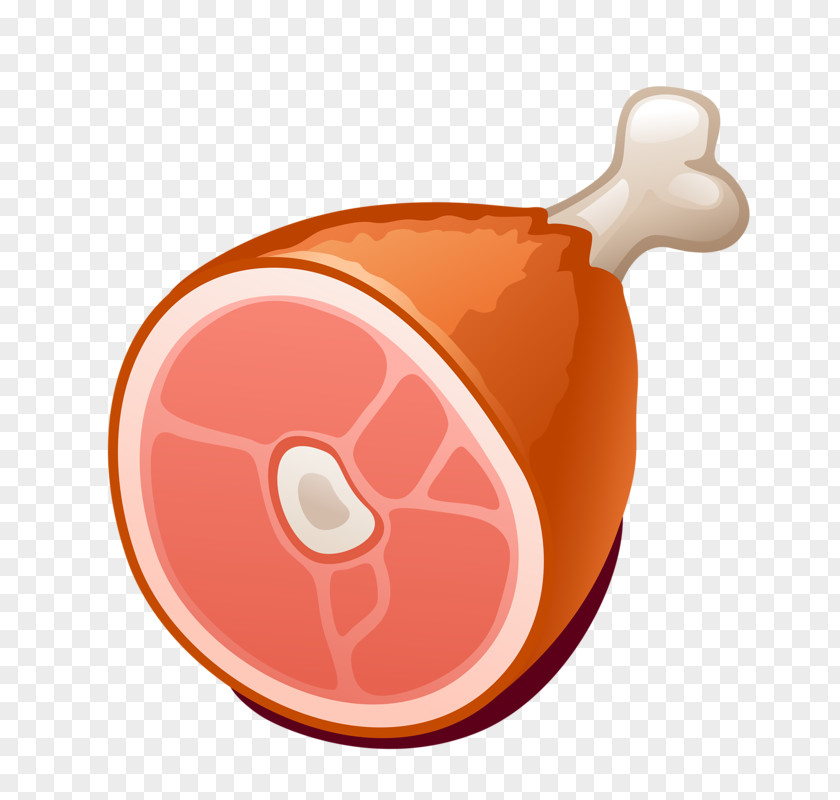 Ham Clip Art Image Food Meat PNG