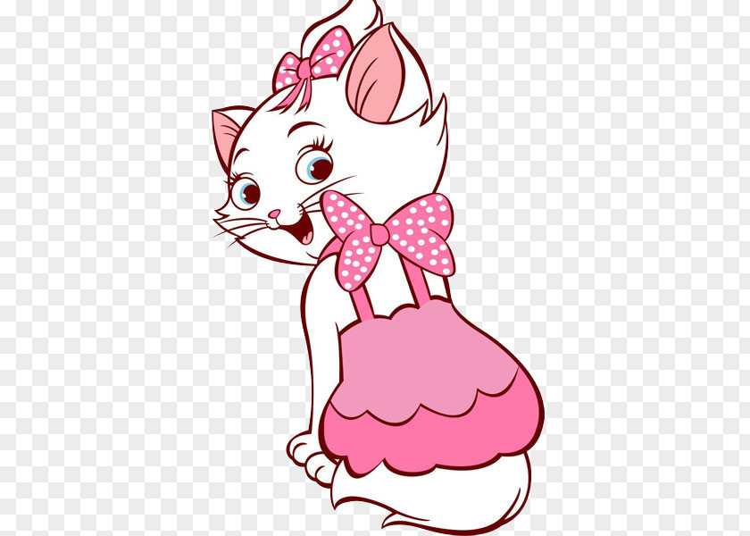Pink Cat Marie Kitten Princesas The Walt Disney Company Drawing PNG