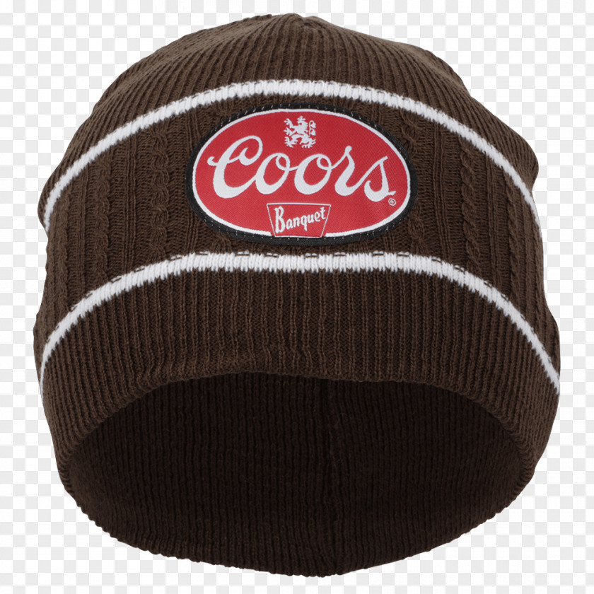 Beanie Baseball Cap Coors Brewing Company Knit PNG