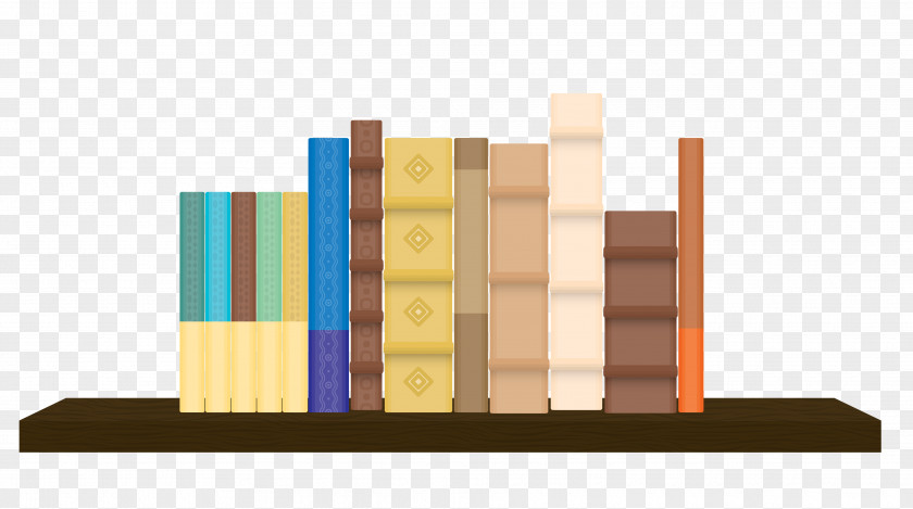 Books On The Shelves Bookcase Shelf Library PNG