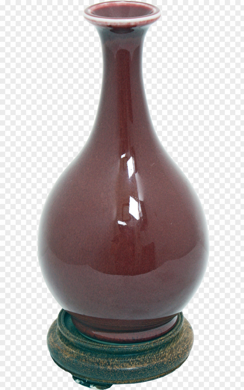 Glass Ceramic Vase Artifact PNG