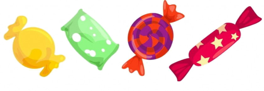 Lollipop Candy Cane Cupcake Clip Art PNG