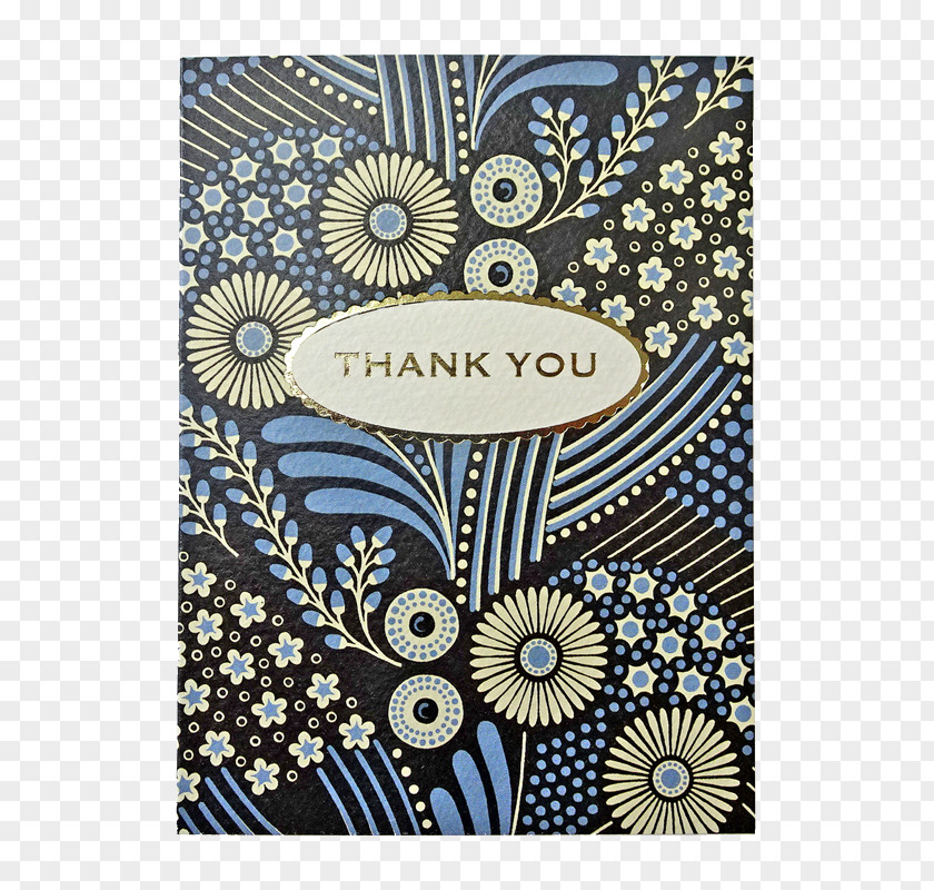 Thank You For Shopping Owl Paisley PNG