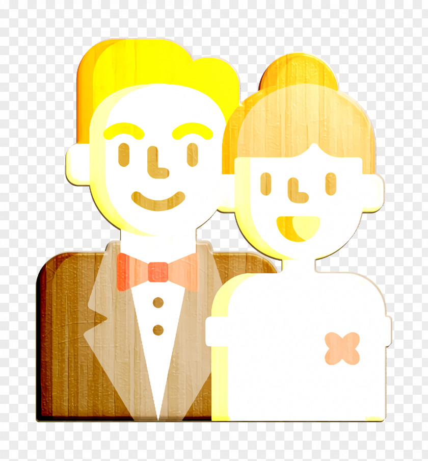 Wedding Icon Bride And Groom PNG