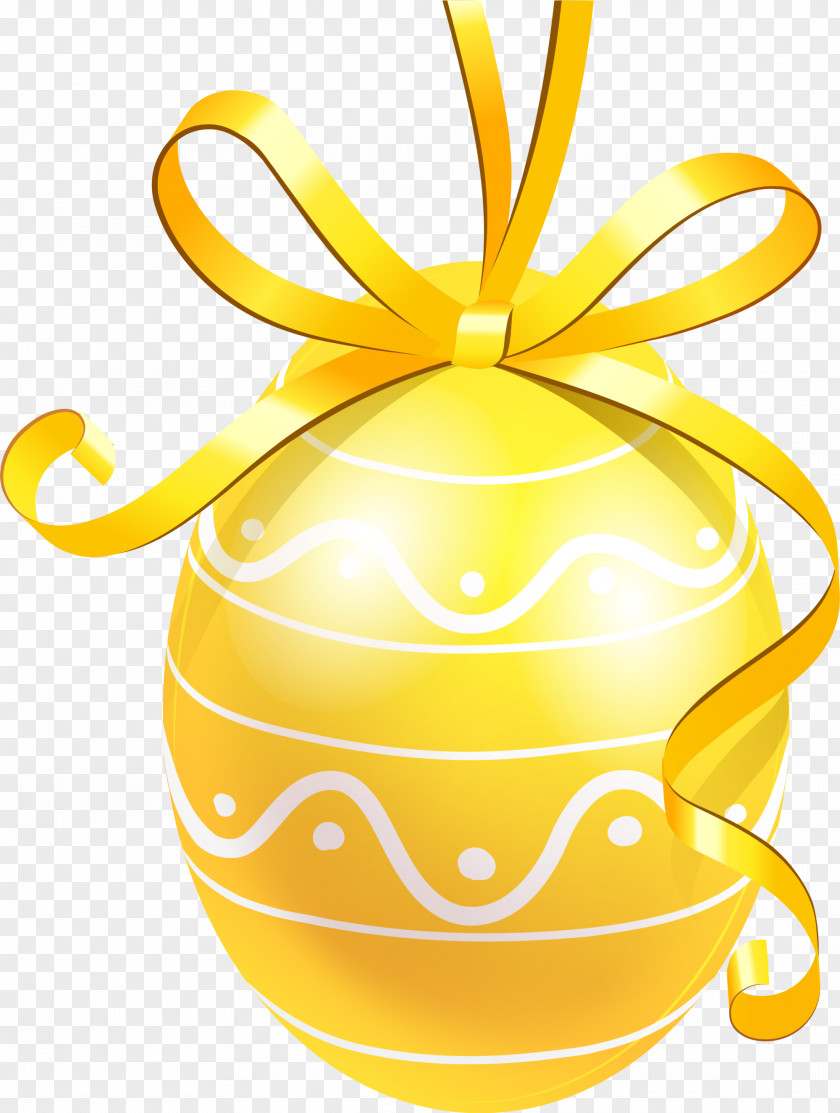 Yellow Eggs Easter Egg Clip Art PNG