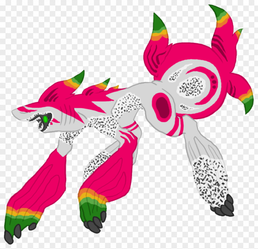 Dragon Fruit Clip Art Illustration Character Pink M Fiction PNG