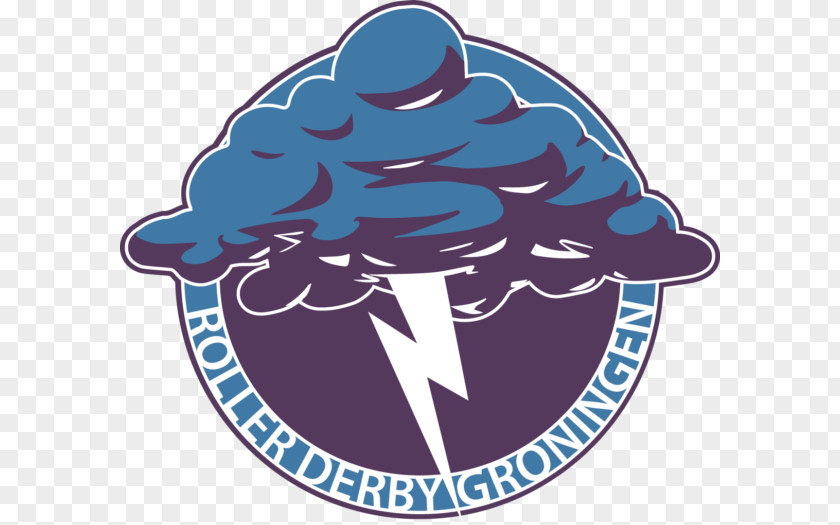 Roller Derby Groningen Klub Ljubljana Logo Sticker PNG