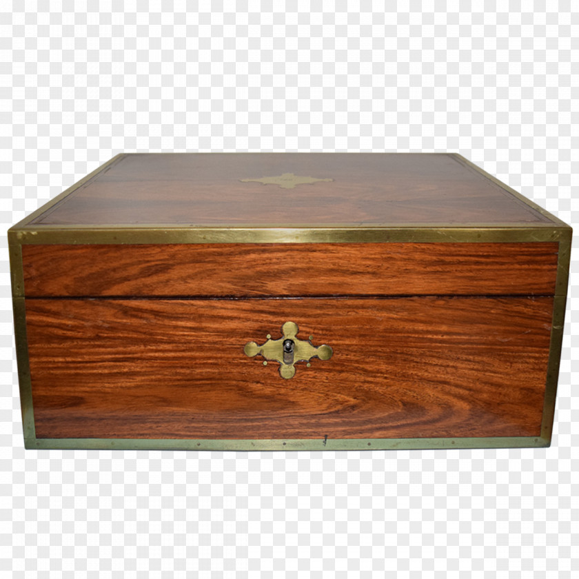 Vintage Box Suitcase Furniture Wood Stain Rectangle PNG