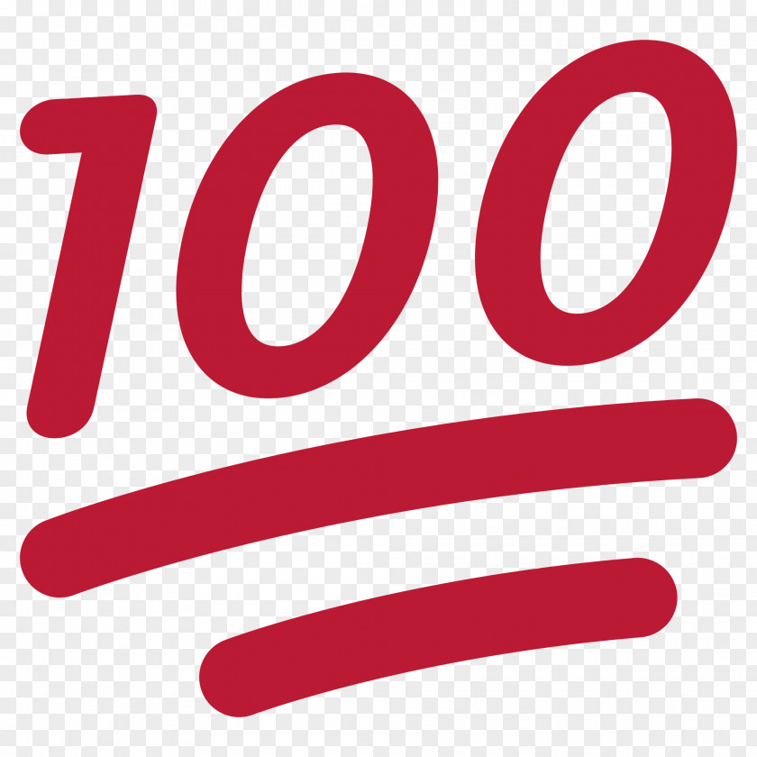 100% Emoji Symbol Discord PNG