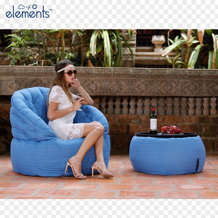 Bean Bag Couch Chairs Table Furniture PNG