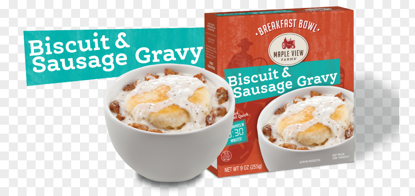 Biscuits And Gravy Ice Cream Flavor Recipe Dish Network PNG