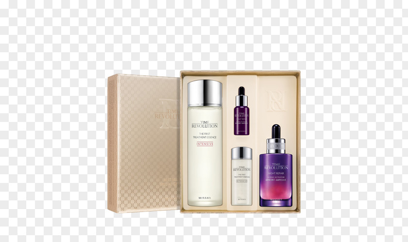 Glycyrrhiza Glabra Missha Time Revolution The First Treatment Essence Intensive Moist Night Repair Science Activator Ampoule Korean Skin Care PNG