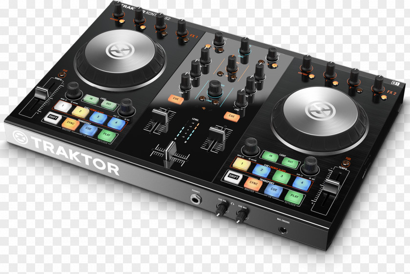 Native Instruments TRAKTOR KONTROL S2 MK2 DJ Controller Disc Jockey PNG